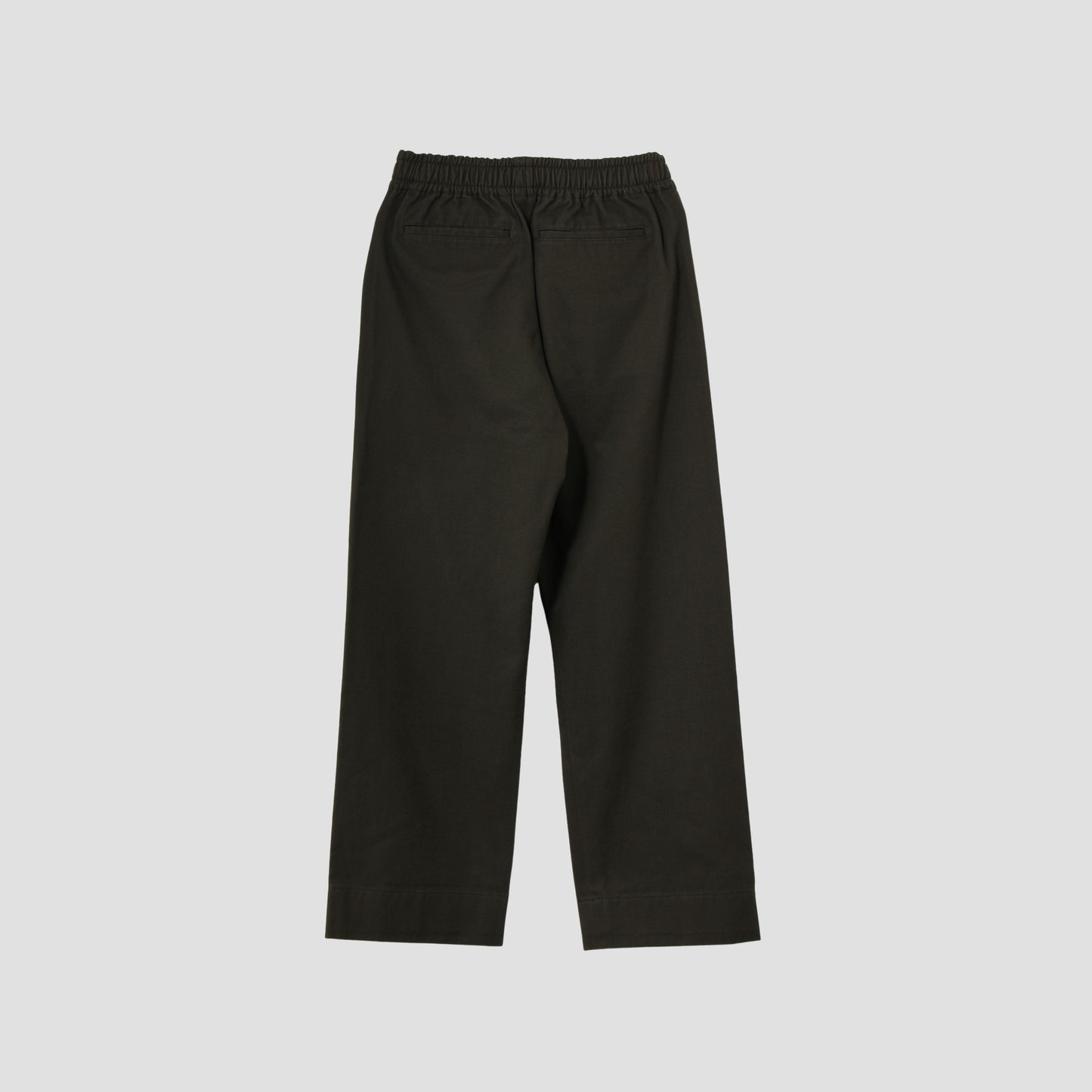 BRUSHED COTTON TWILL TROUSERS