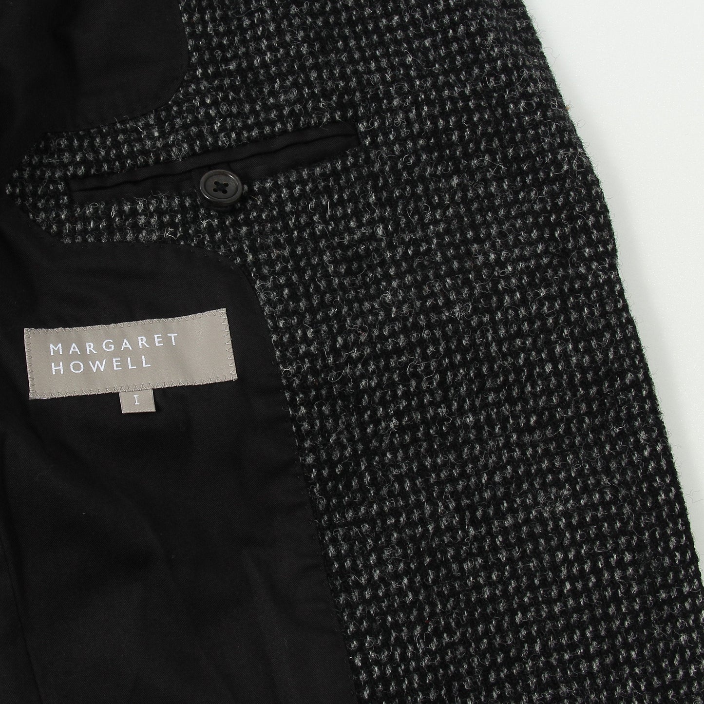 GRID HARRIS TWEED JACKET