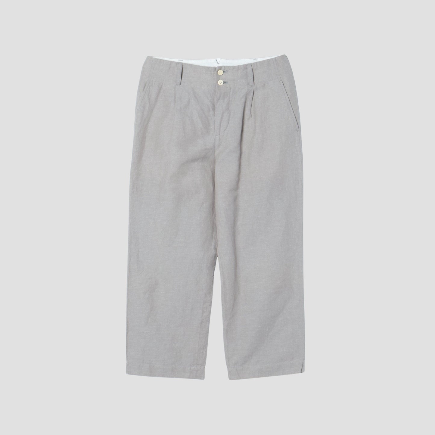 COTTON LINEN TROUSERS