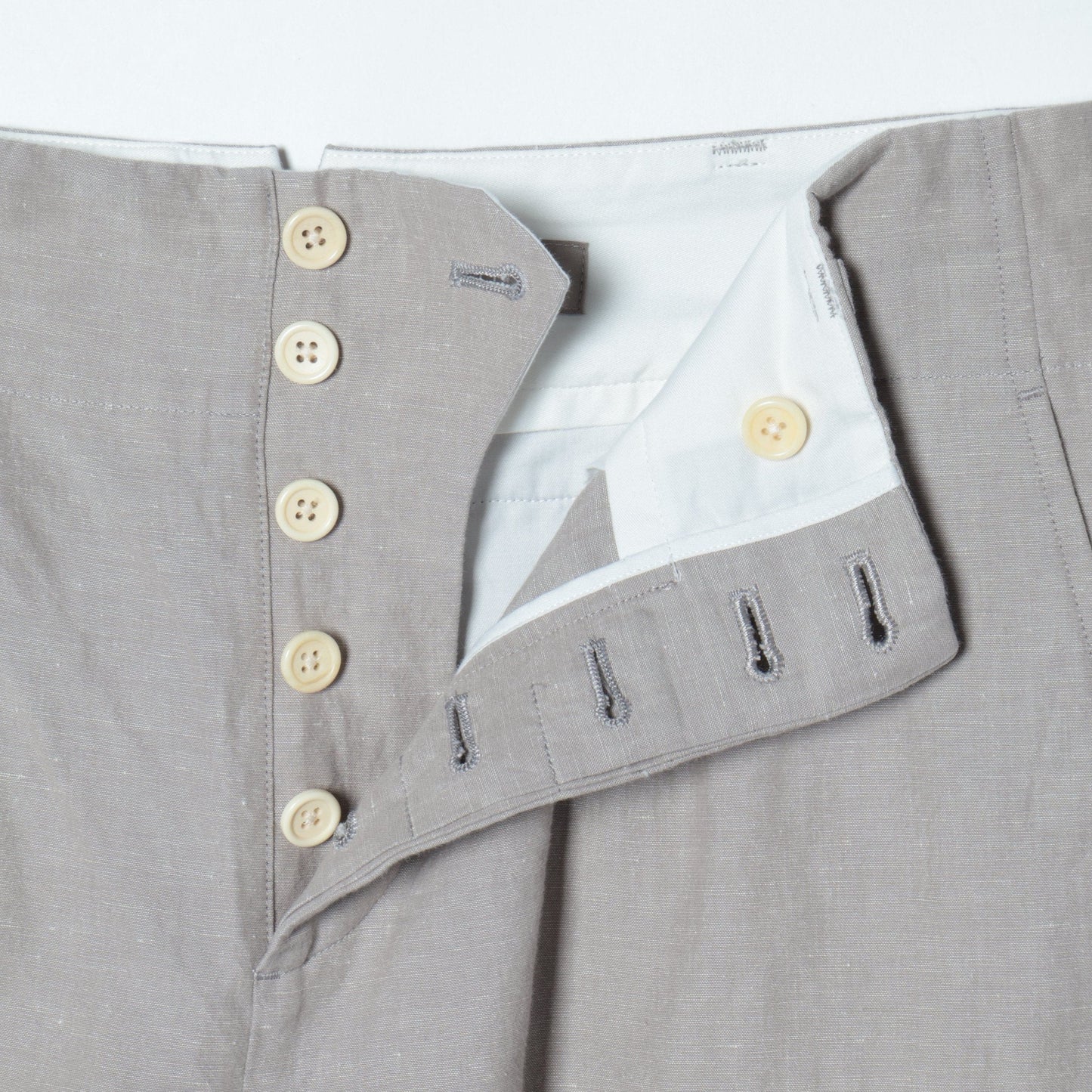 COTTON LINEN TROUSERS