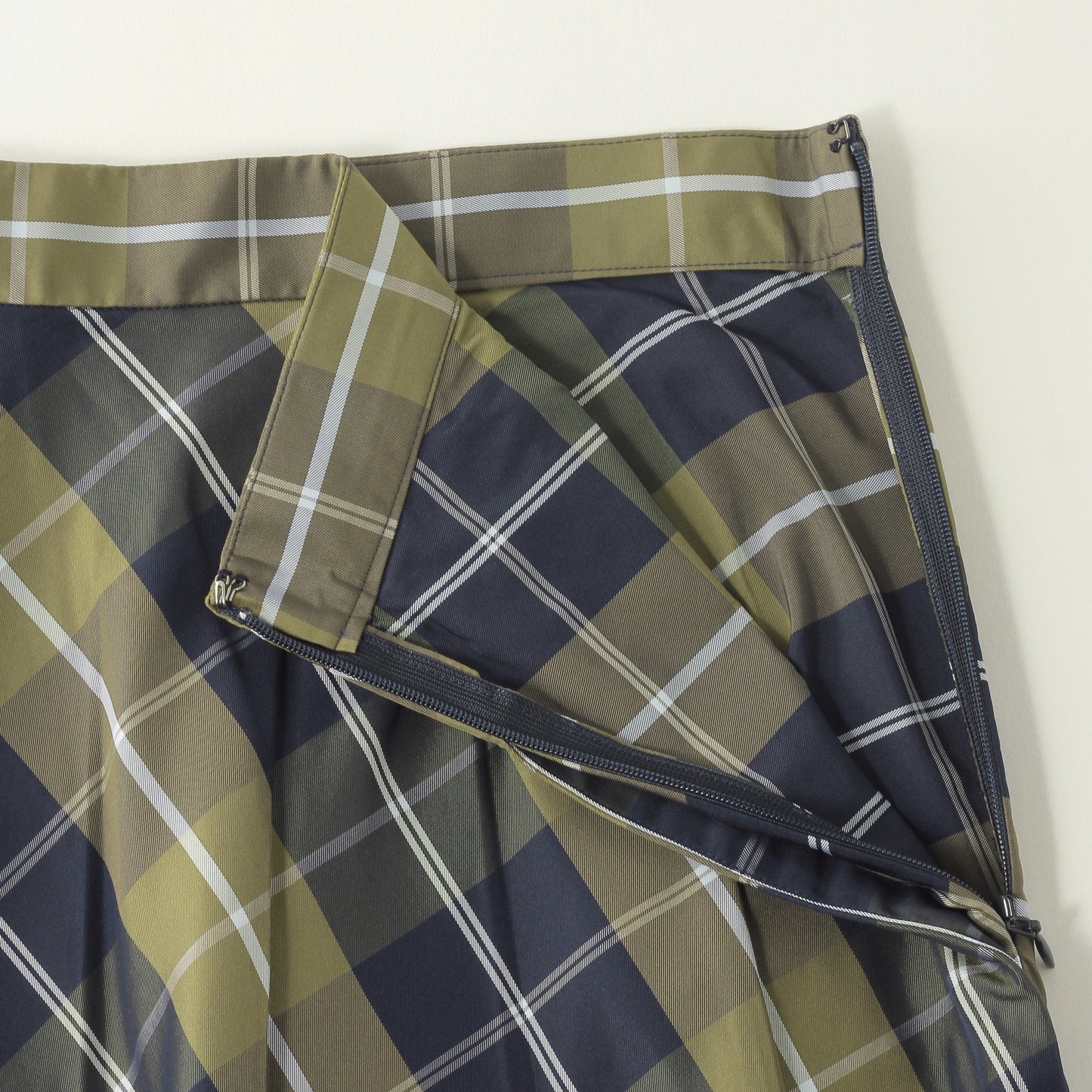 WINDOWPANE CHECK SKIRT