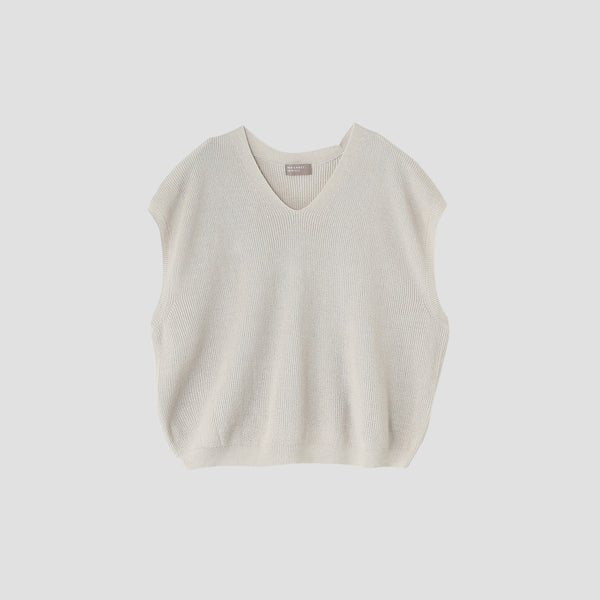 TWISTED LINEN COTTON KNIT