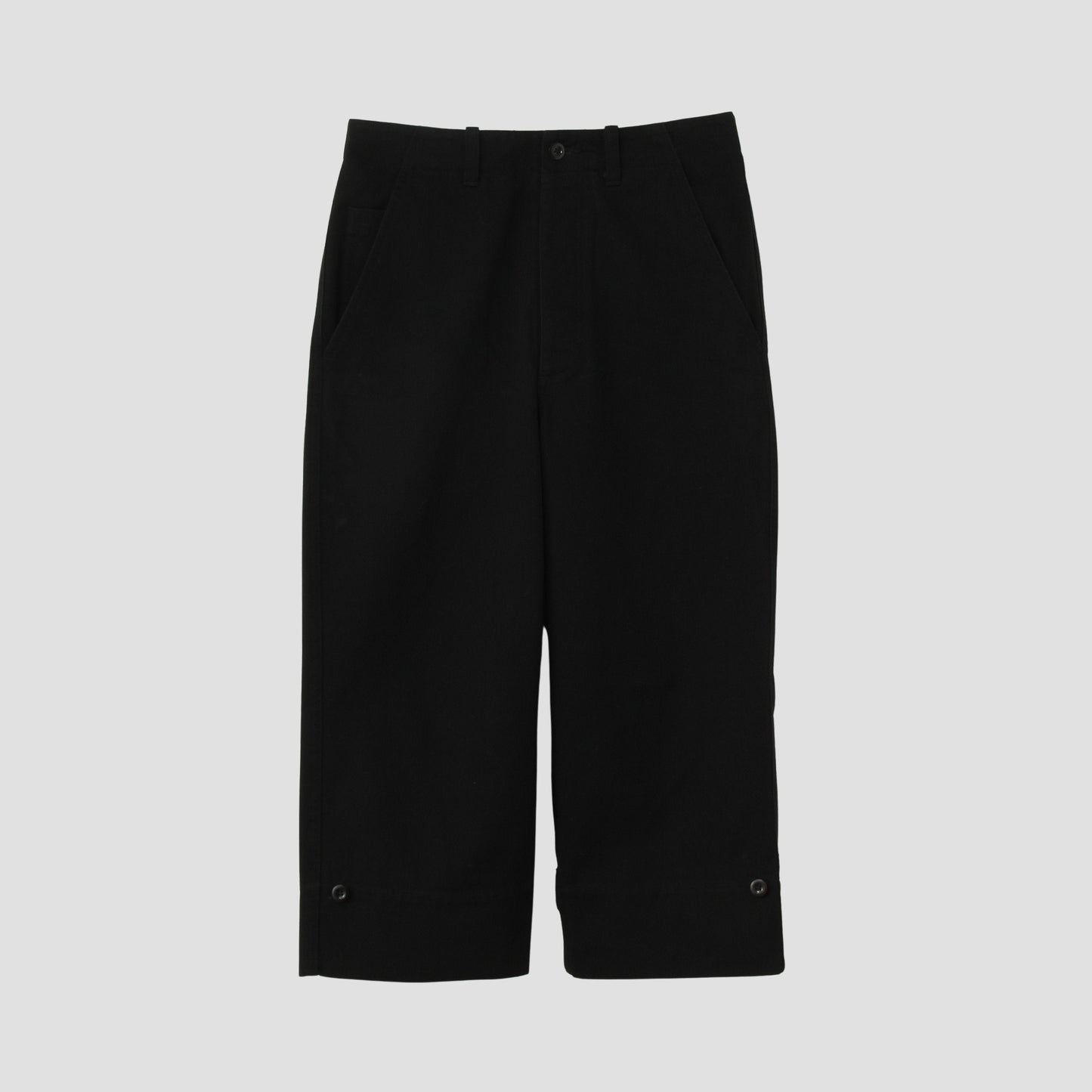 SOFT COTTON TWILL TROUSERS