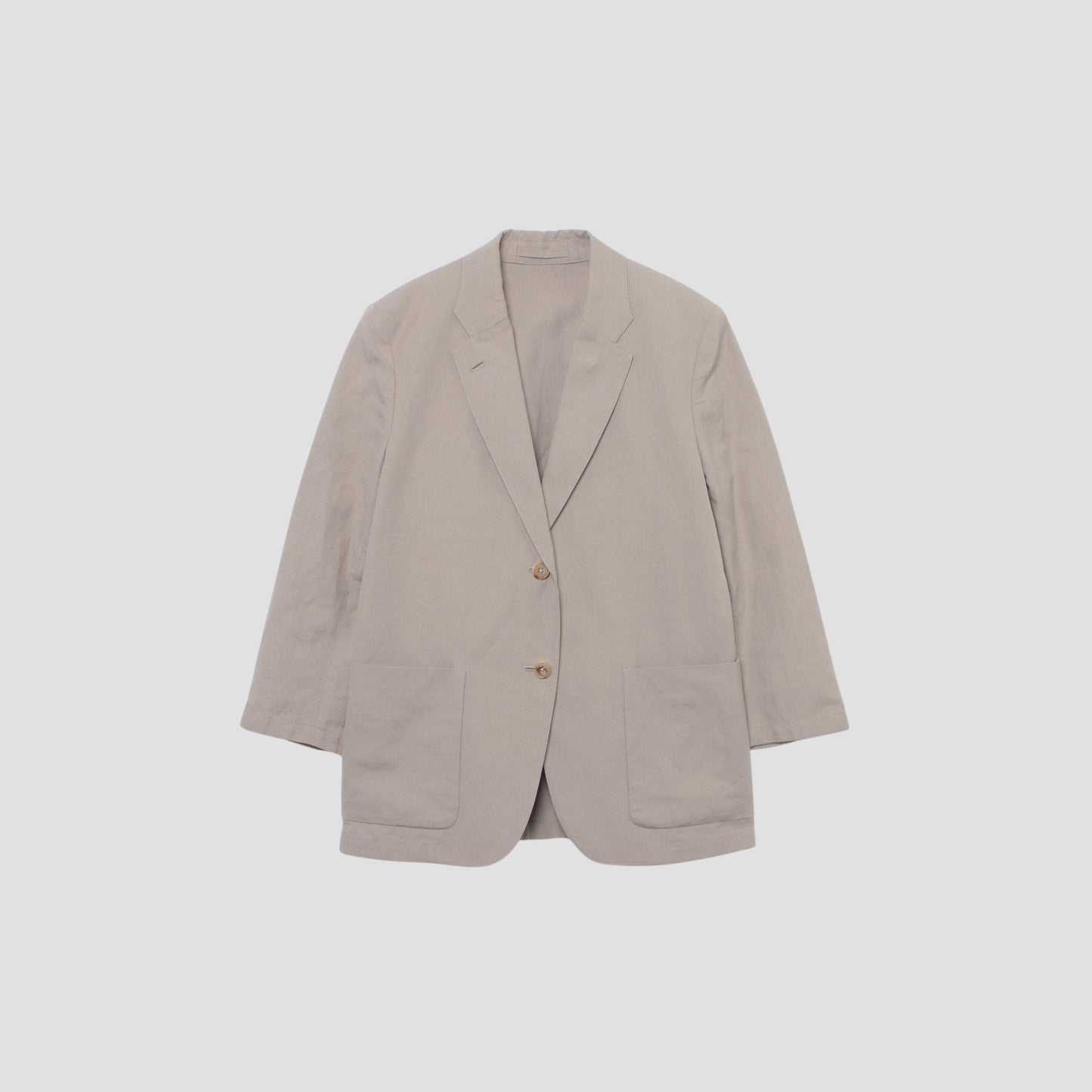 COTTON LINEN OXFORD JACKET