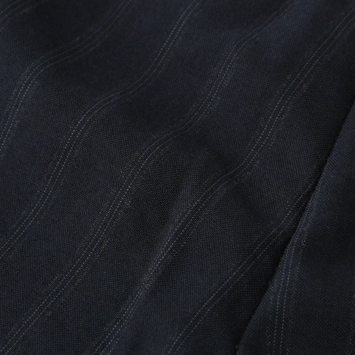 WIDE STRIPE WOOL TROUSERS