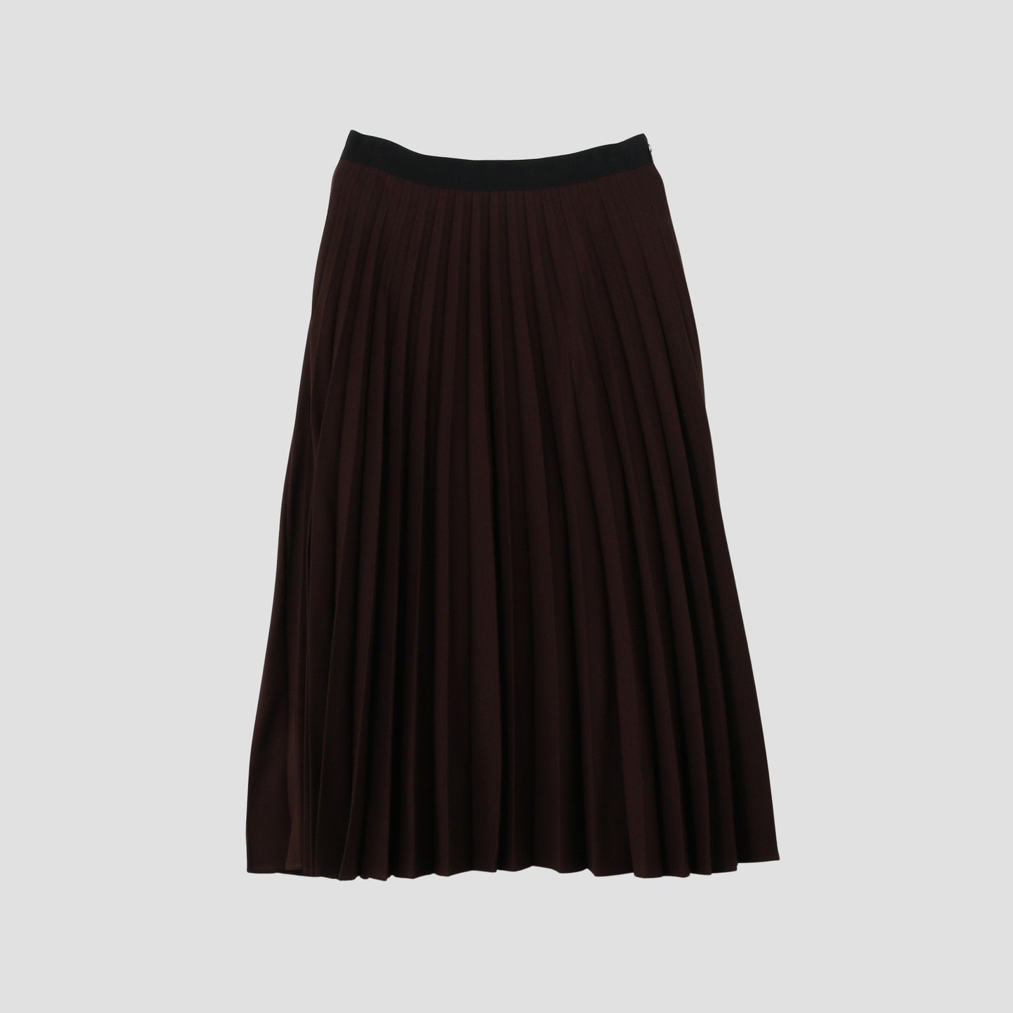 FINE WOOL GABARDINE SKIRT