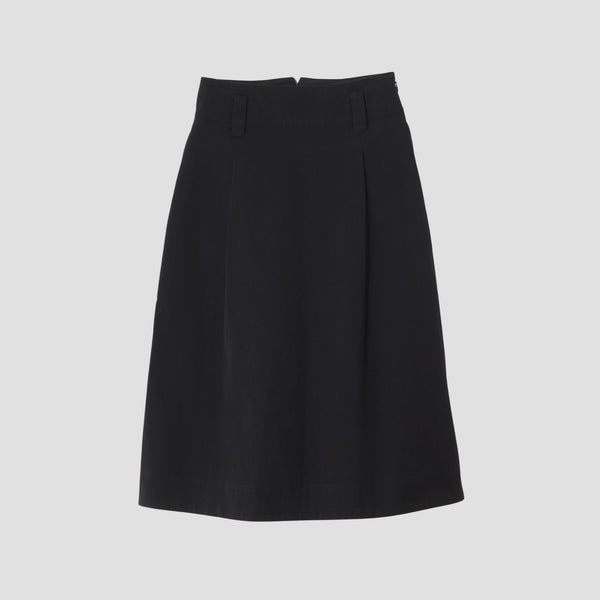 COTTON TWILL SKIRT