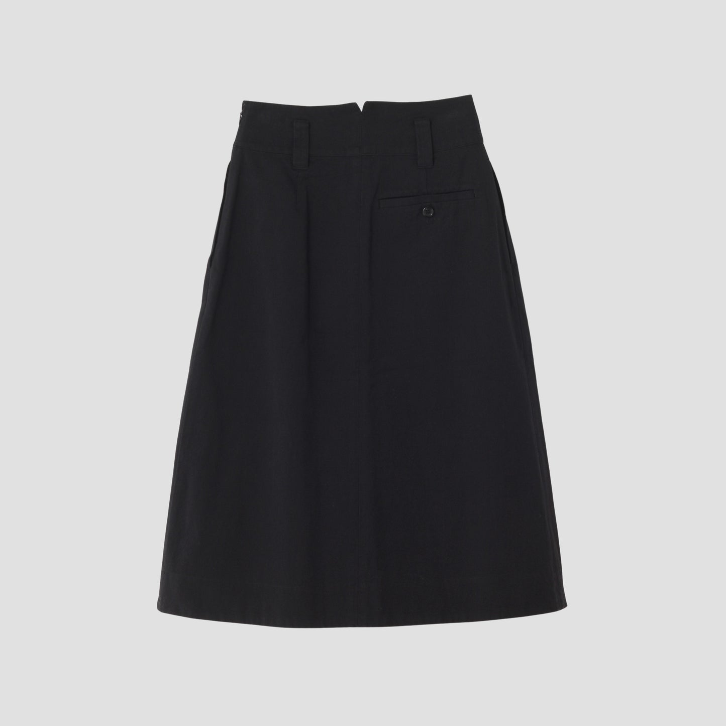 COTTON TWILL SKIRT
