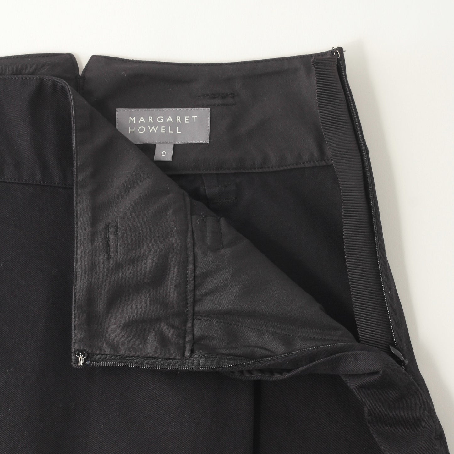 COTTON TWILL SKIRT