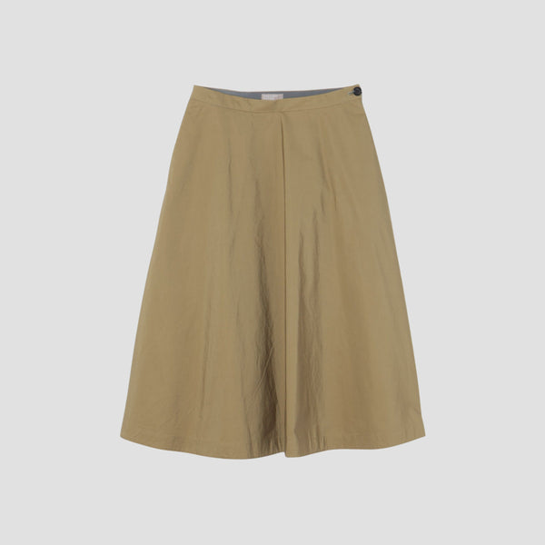COTTON TAFETTA SKIRT