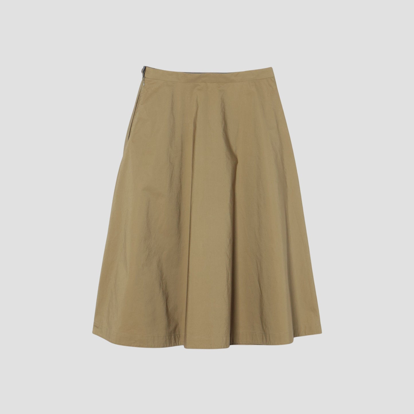 COTTON TAFETTA SKIRT