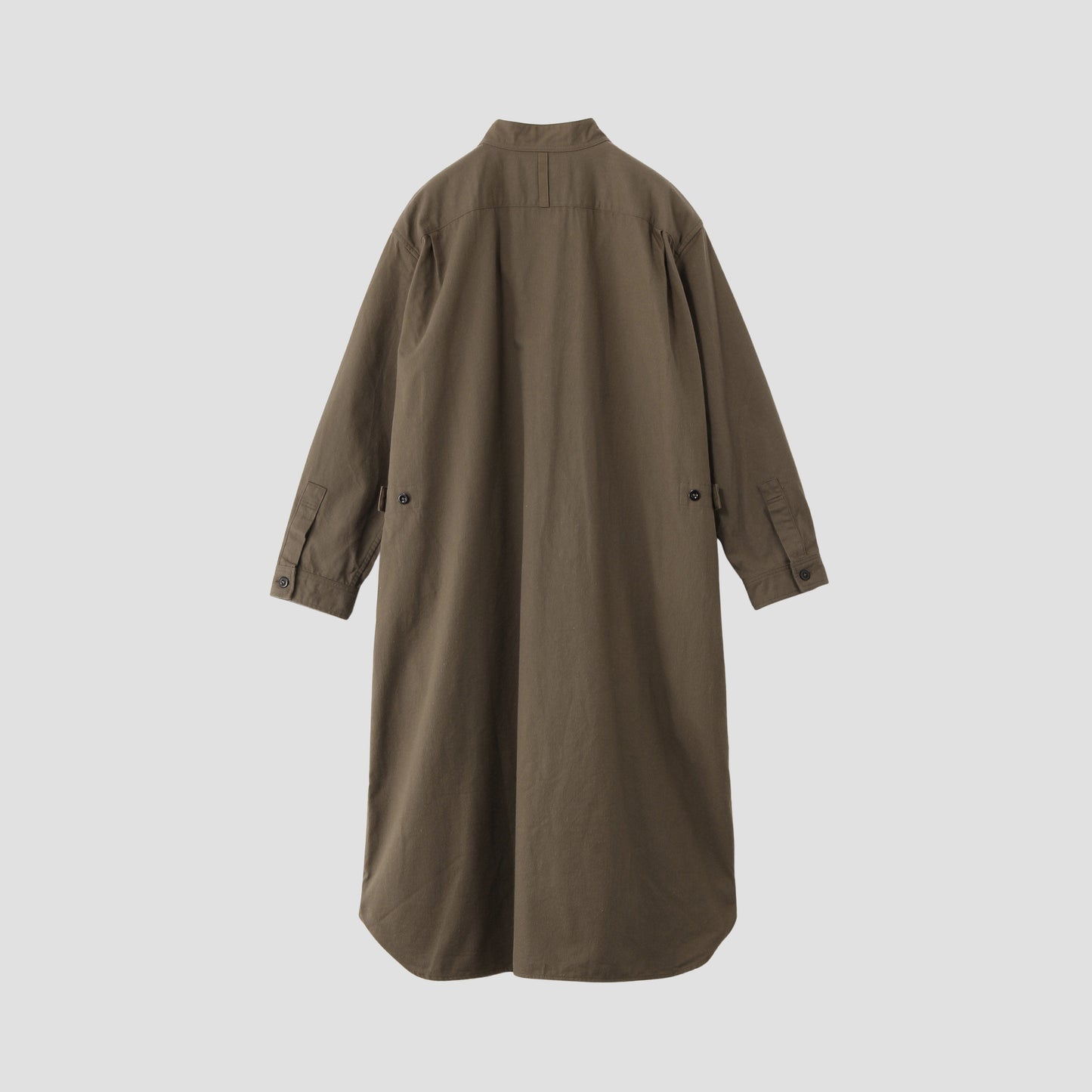BRUSHED DRY COTTON TWILL DRESS