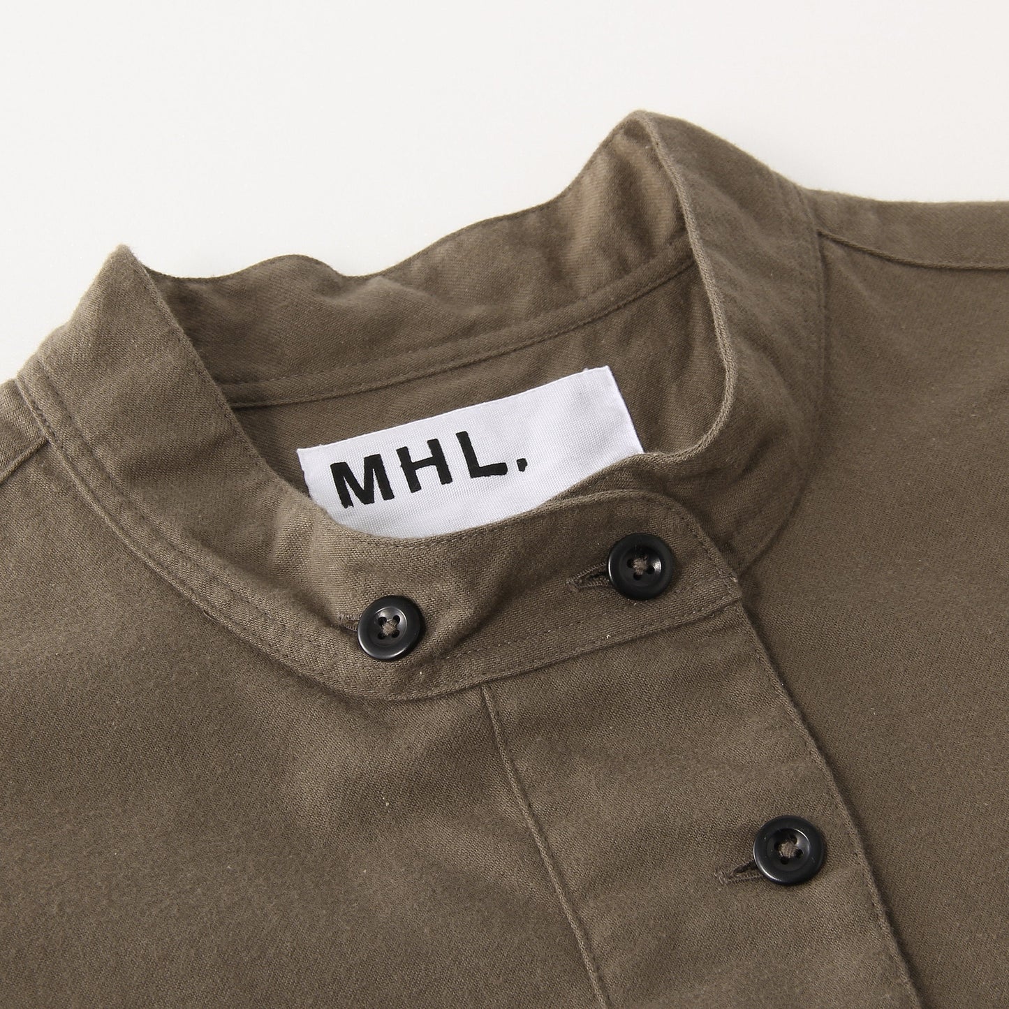 BRUSHED DRY COTTON TWILL DRESS