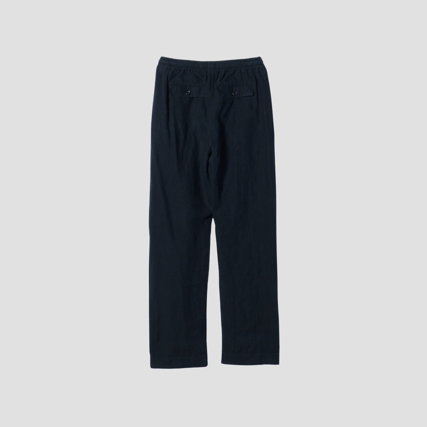 LINEN PLAIN WEAVE TROUSERS
