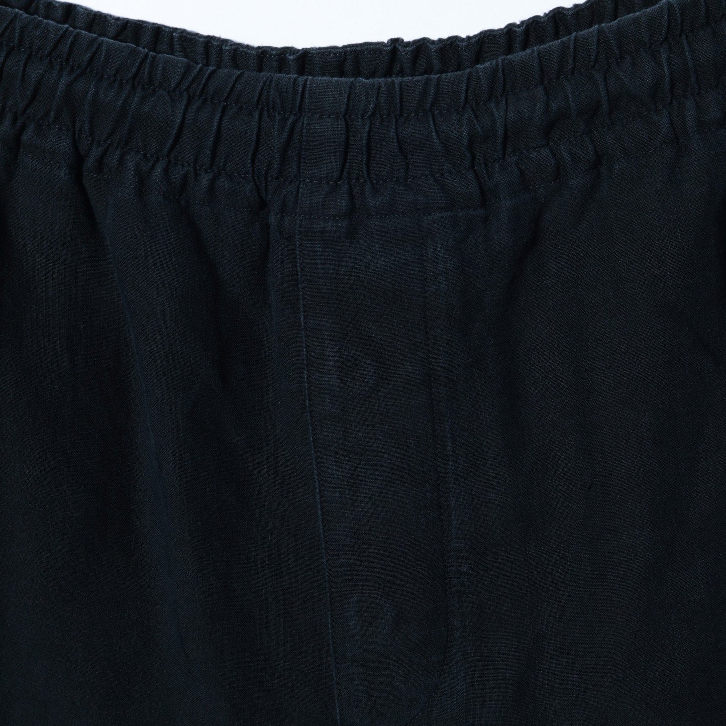 LINEN PLAIN WEAVE TROUSERS