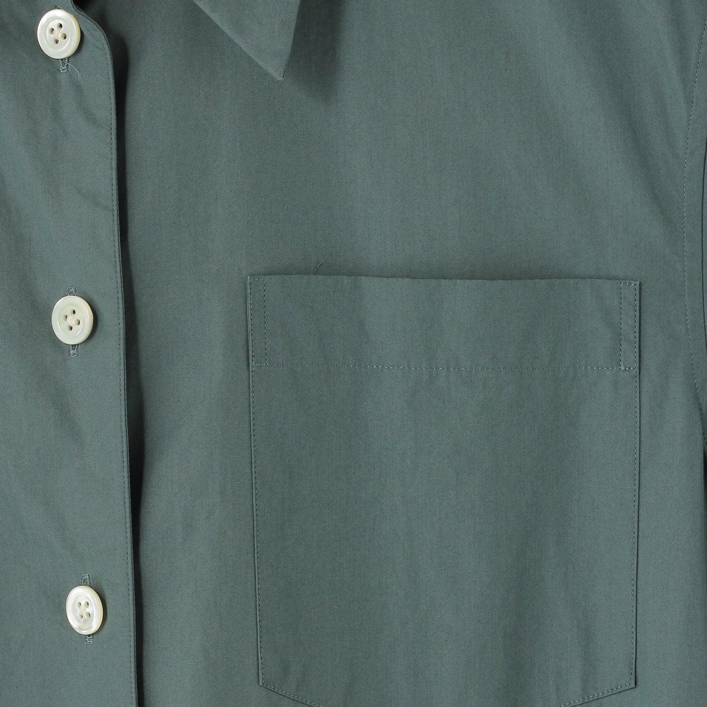 PLAIN WEAVE COTTON DRESS