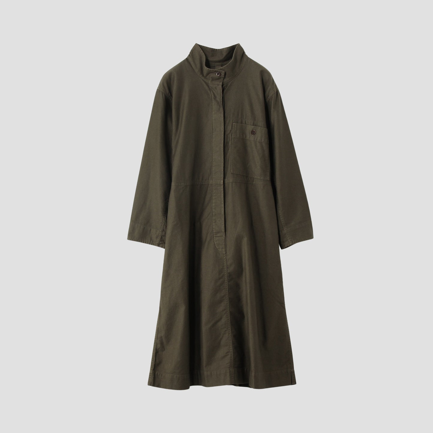 LIGHT COTTON MOLESKIN DRESS