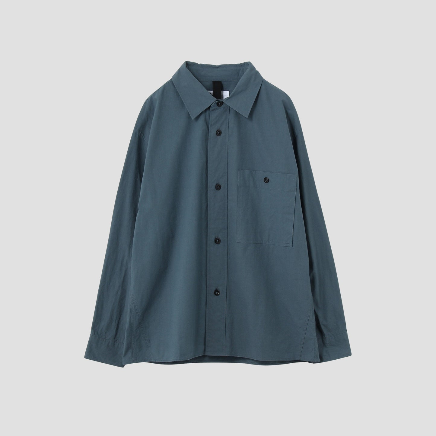 WASHED COTTON POPLIN SHIRT