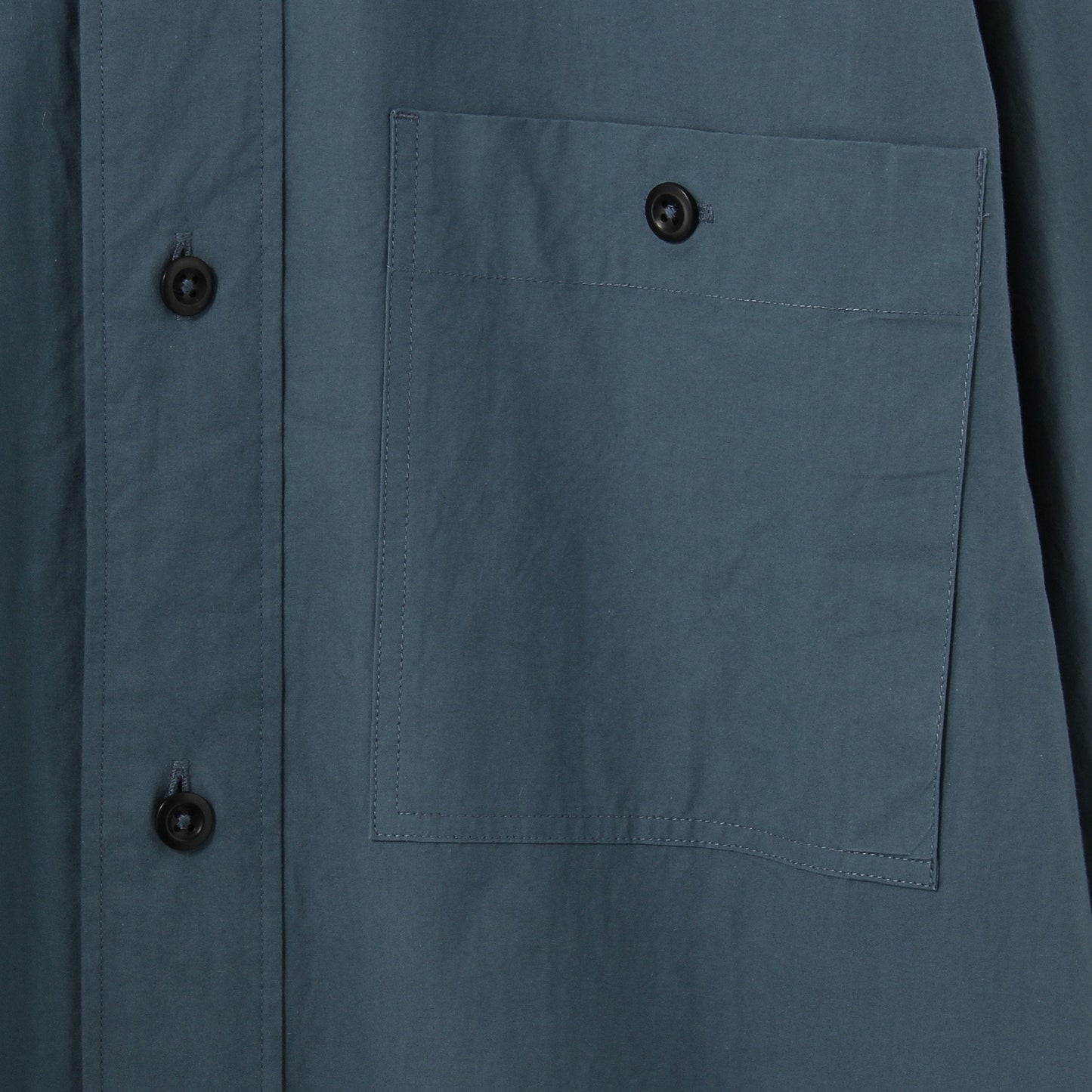 WASHED COTTON POPLIN SHIRT