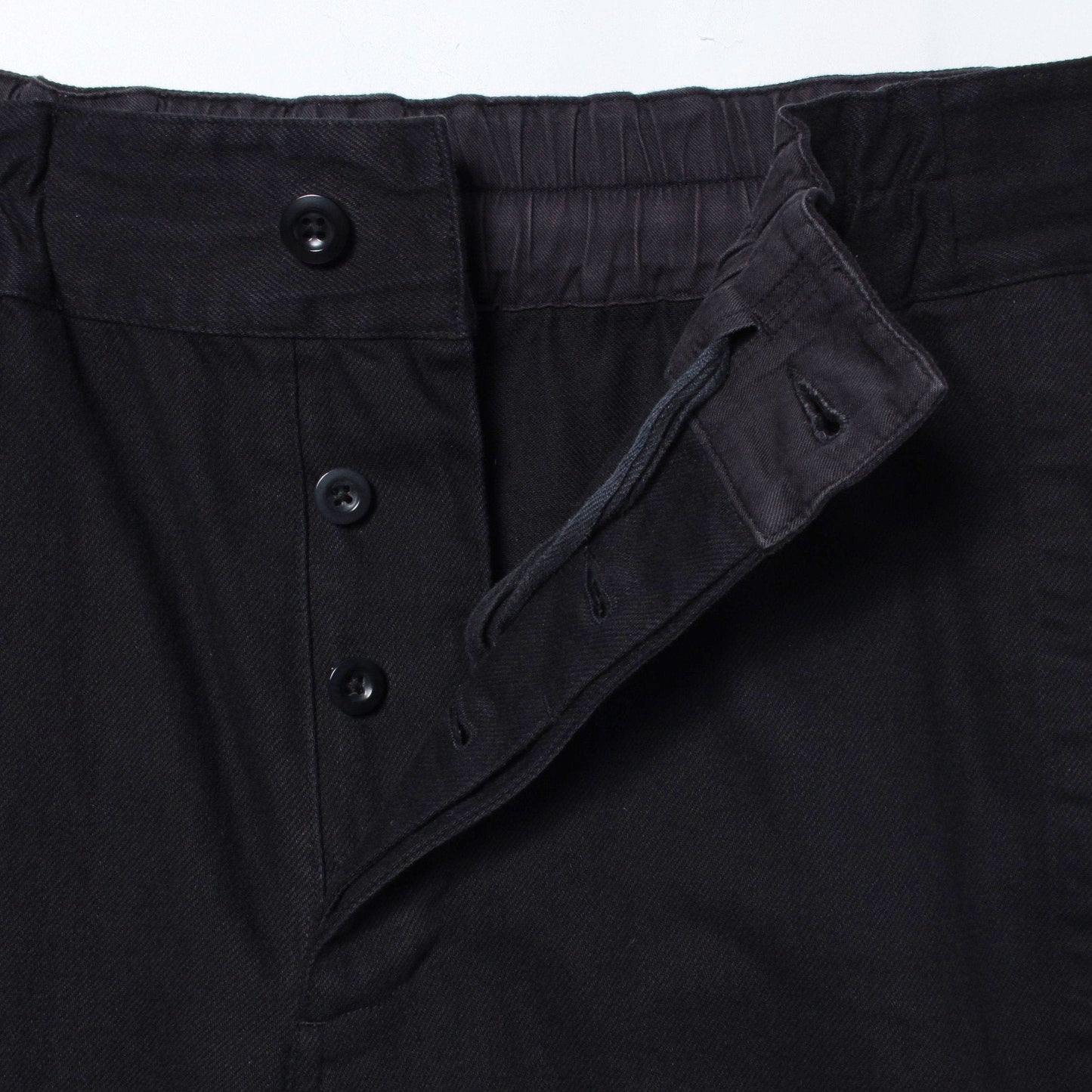 WORN COTTON DRILL TROUSERS