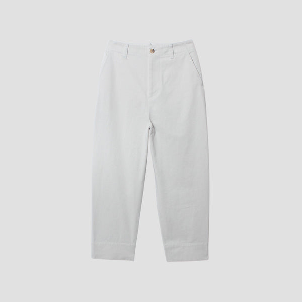 ORGANIC COTTON TWILL TROUSERS