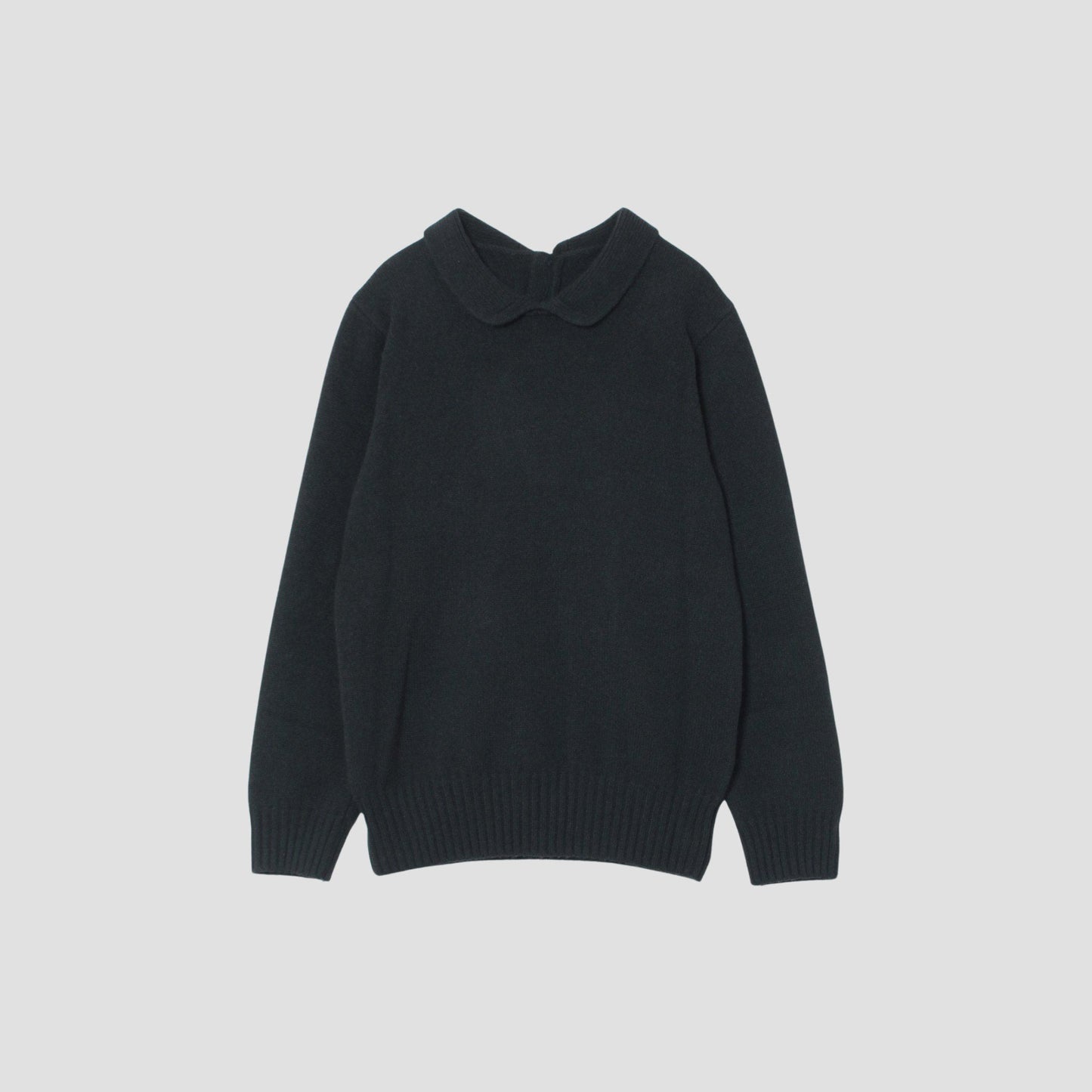 CASHMERE WOOL POLO JUMPER KNIT