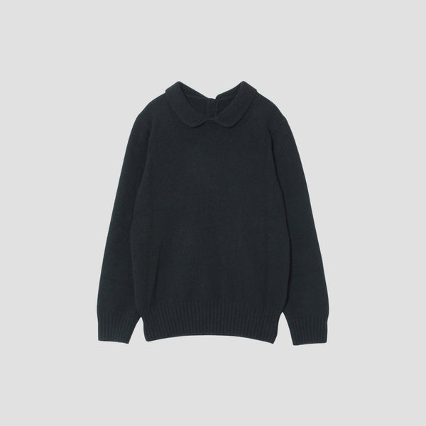 CASHMERE WOOL POLO JUMPER KNIT