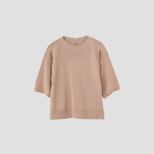 TWISTED LINEN COTTON KNIT