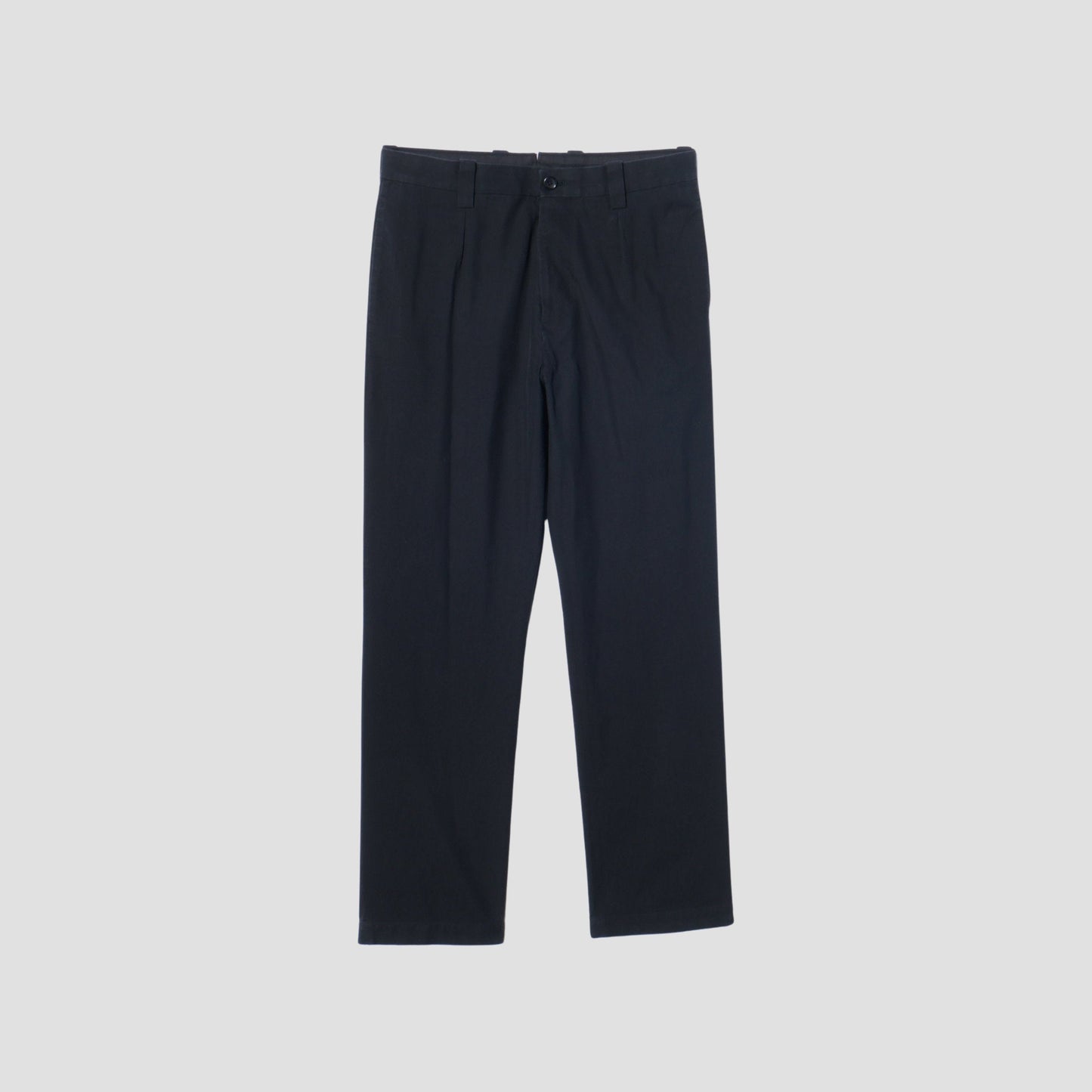 COTTON SILK LIGHT TWILL TROUSERS