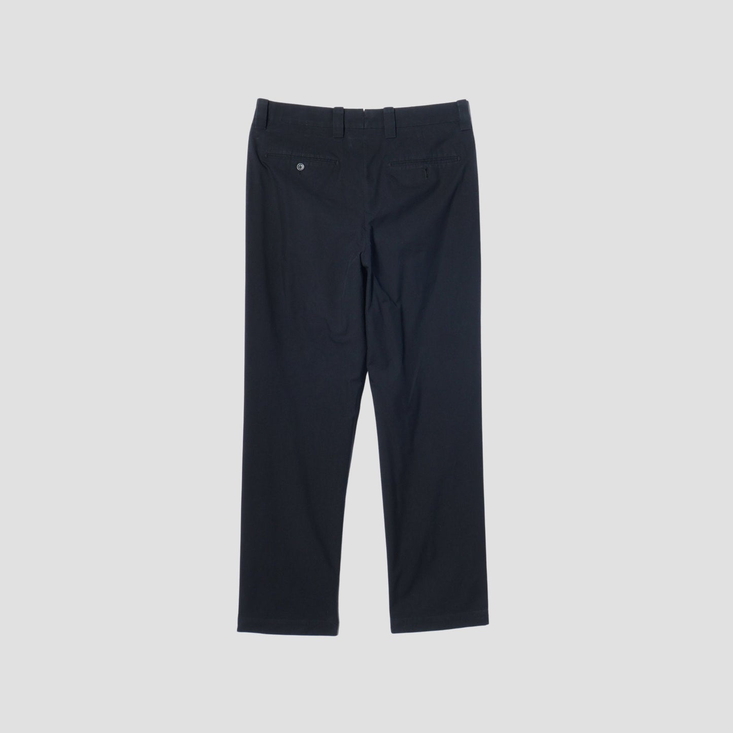 COTTON SILK LIGHT TWILL TROUSERS