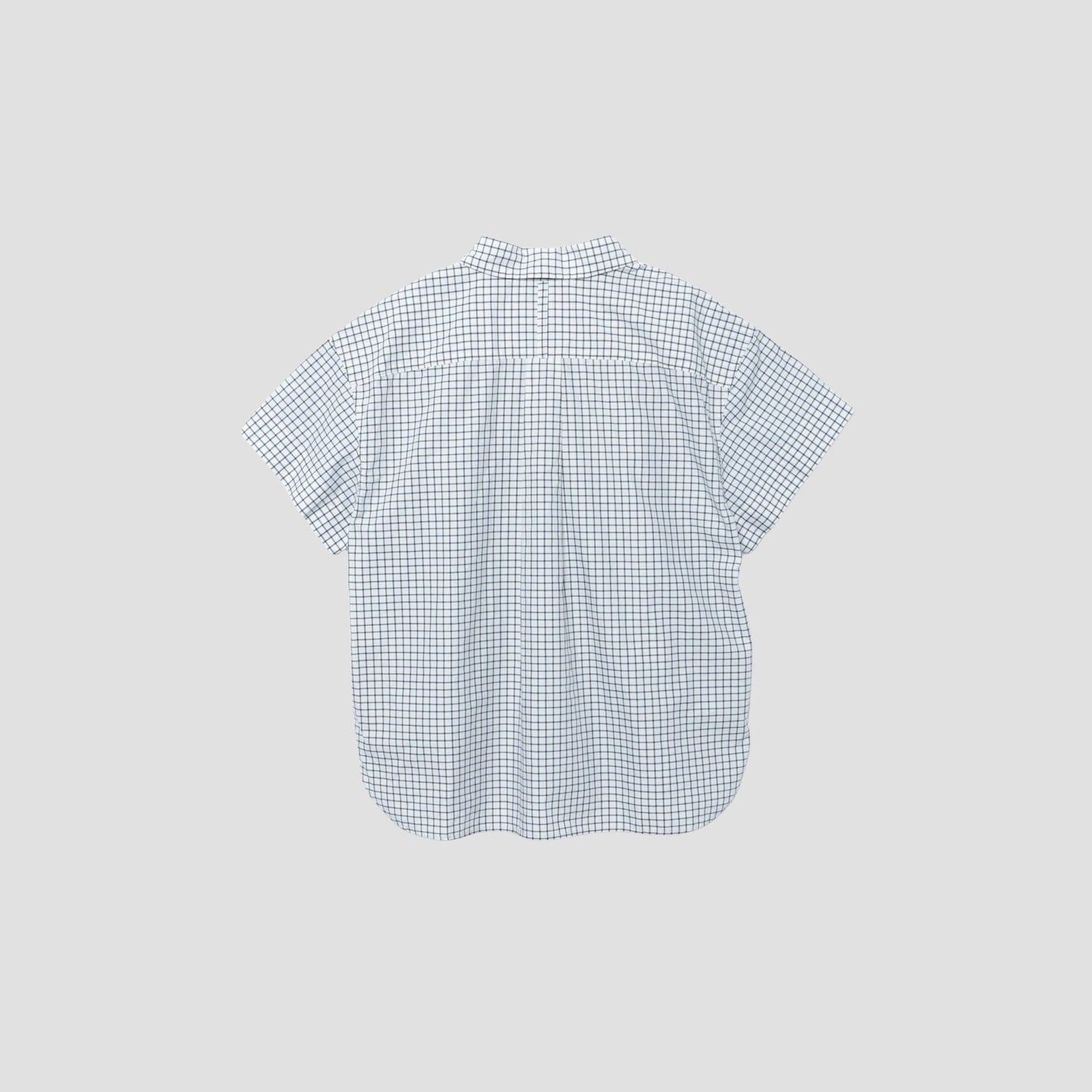 SIMPLE COTTON CHECK SHIRT