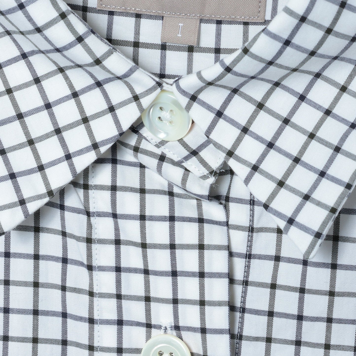 SIMPLE COTTON CHECK SHIRT