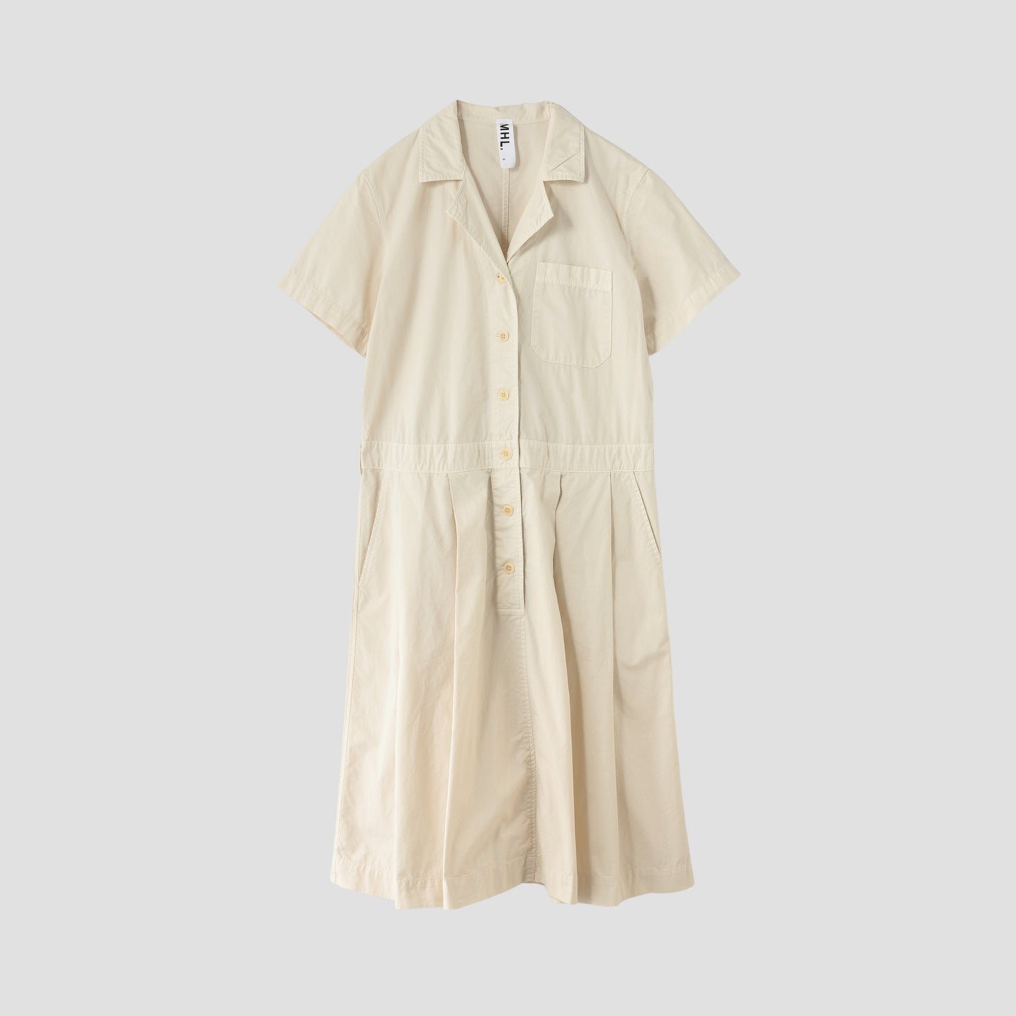 SUPER FINE COTTON TWILL DRESS