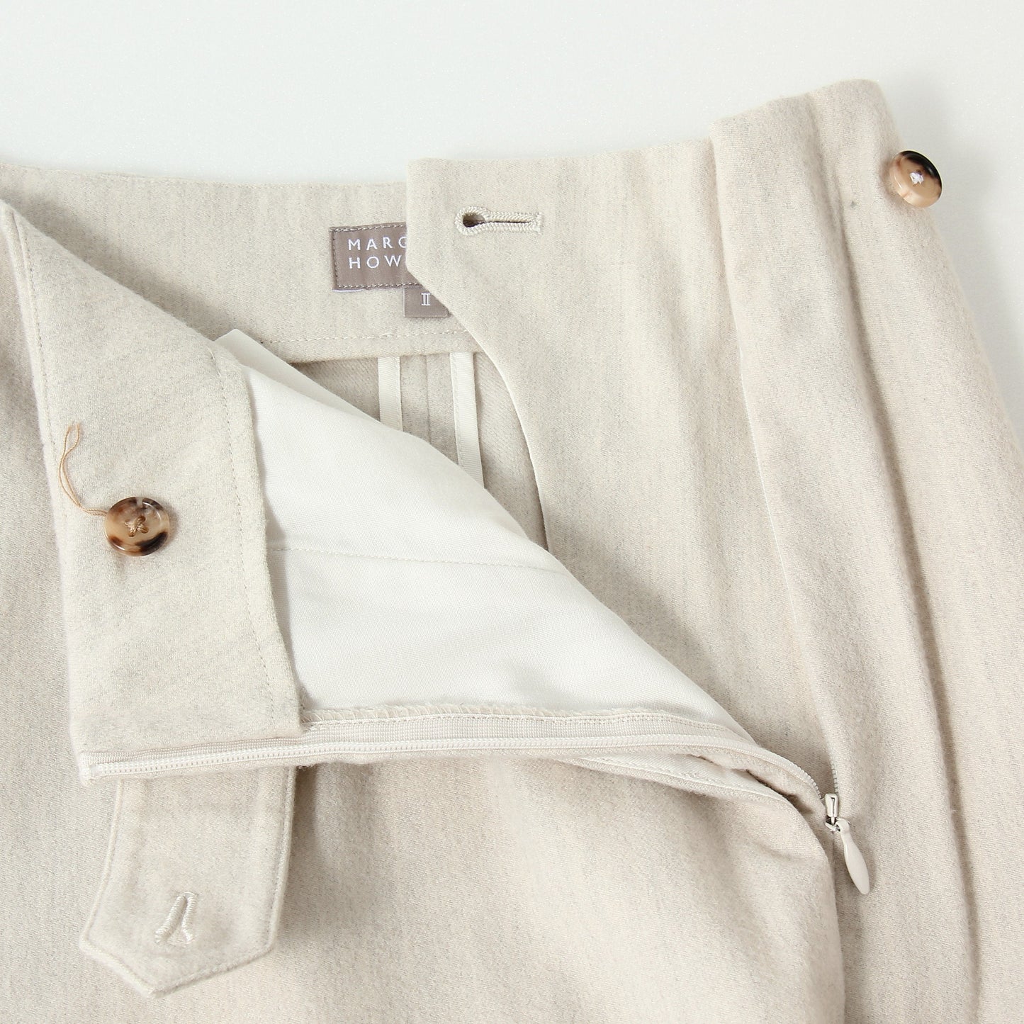 LIGHT FLANNEL TROUSERS