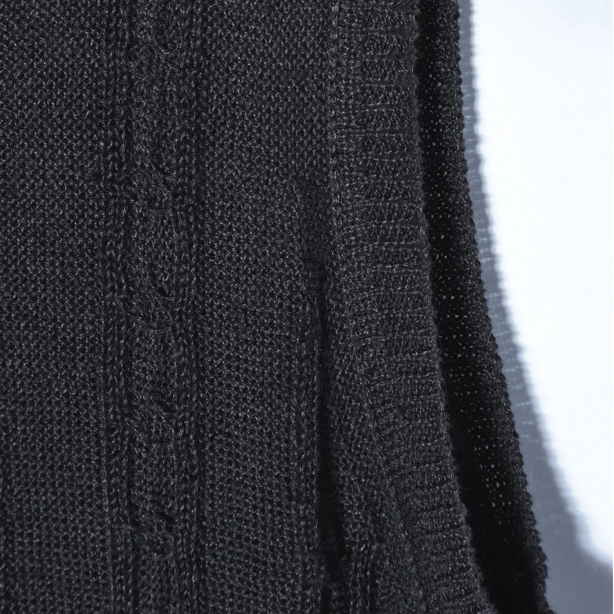 LINEN CABLE VEST KNIT