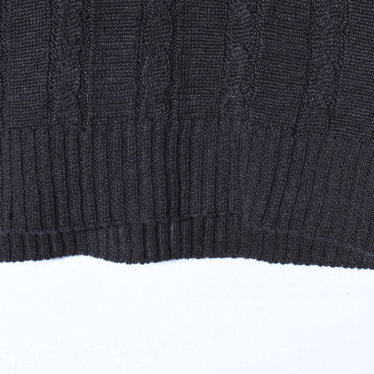 LINEN CABLE VEST KNIT