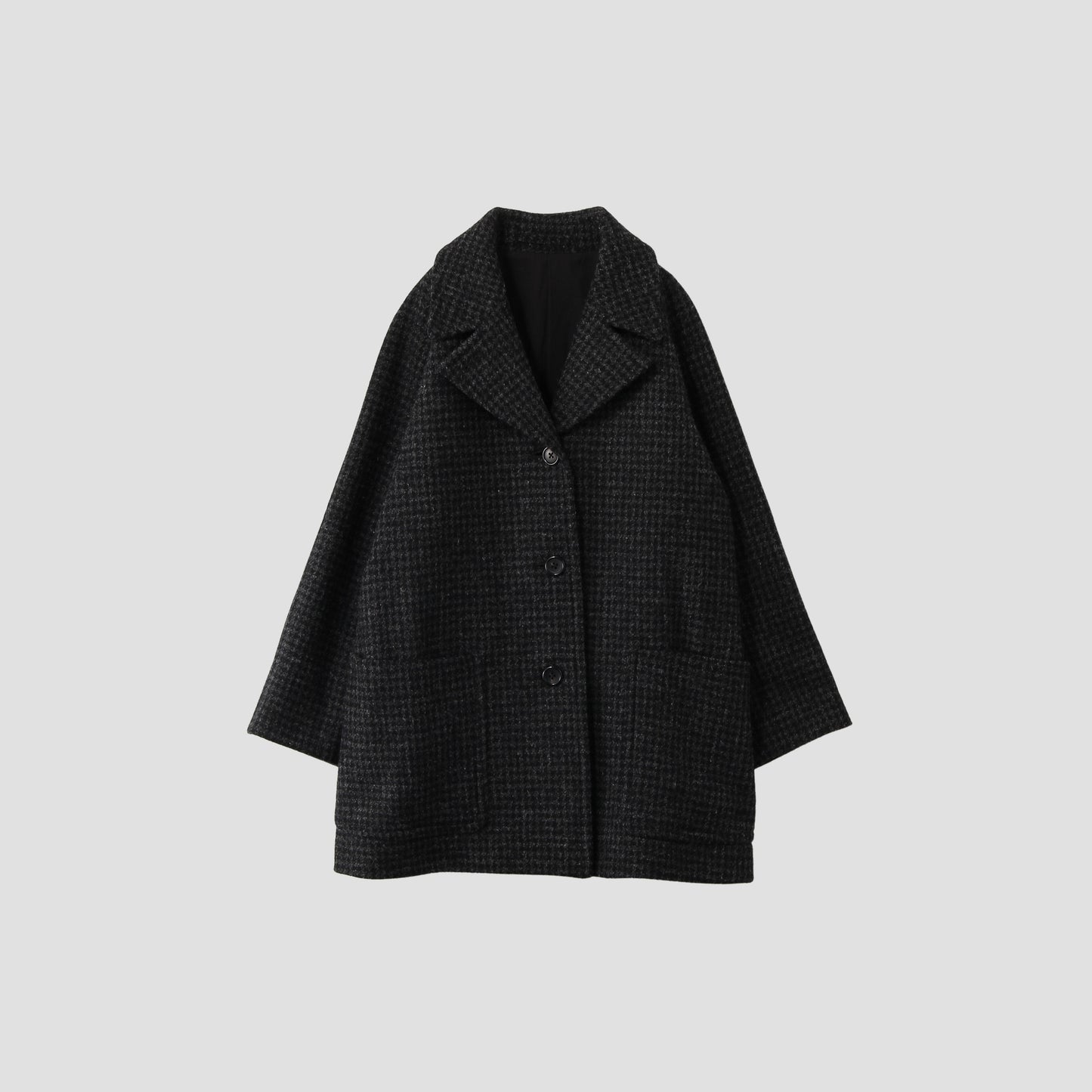 DOGTOOTH HARRIS TWEED COAT