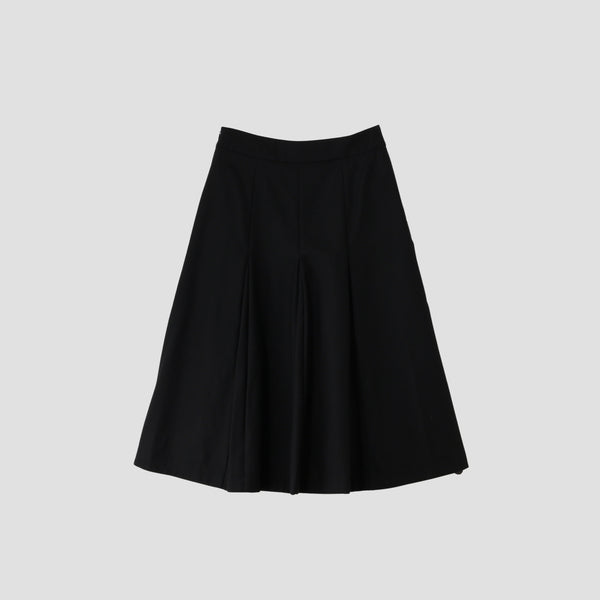 BLACK FLANNEL SKIRT