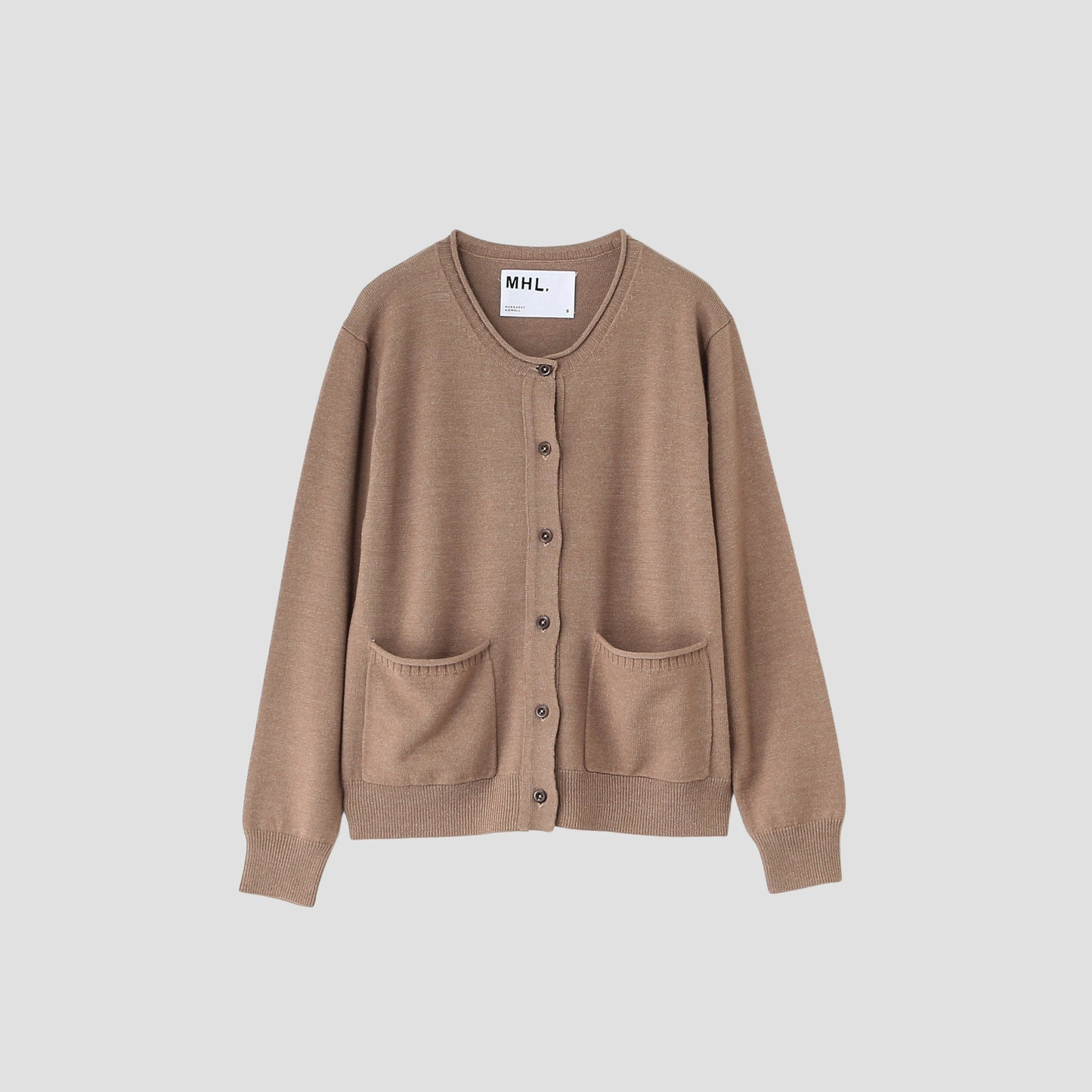 FADED COTTON WOOL KNIT