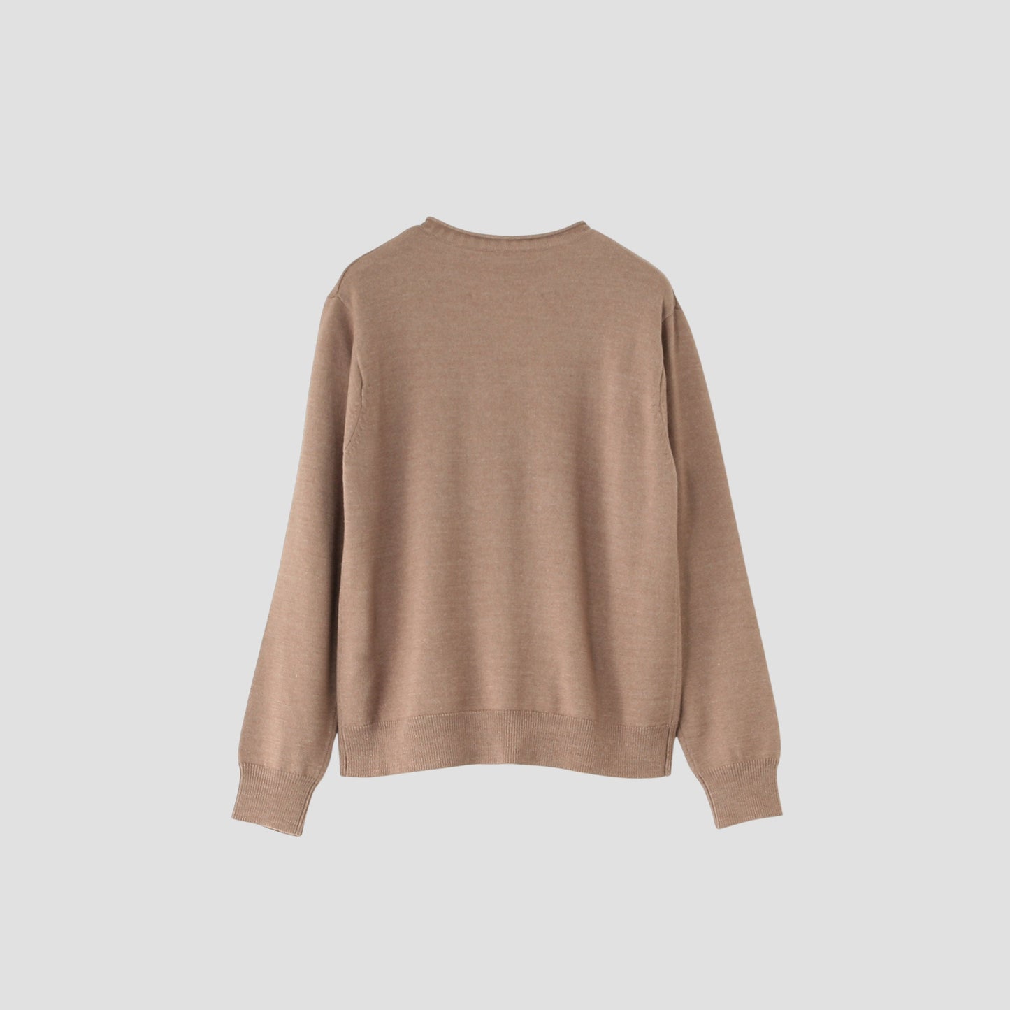 FADED COTTON WOOL KNIT