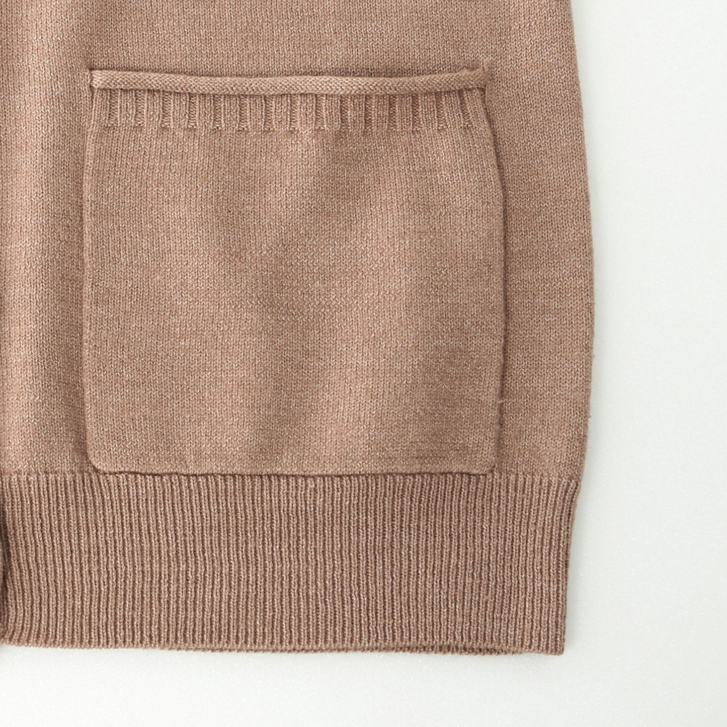 FADED COTTON WOOL KNIT