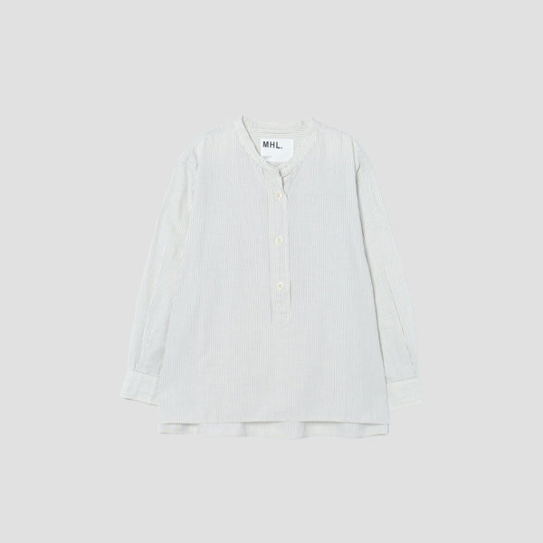 GRAPHIC COTTON STRIPE SHIRT