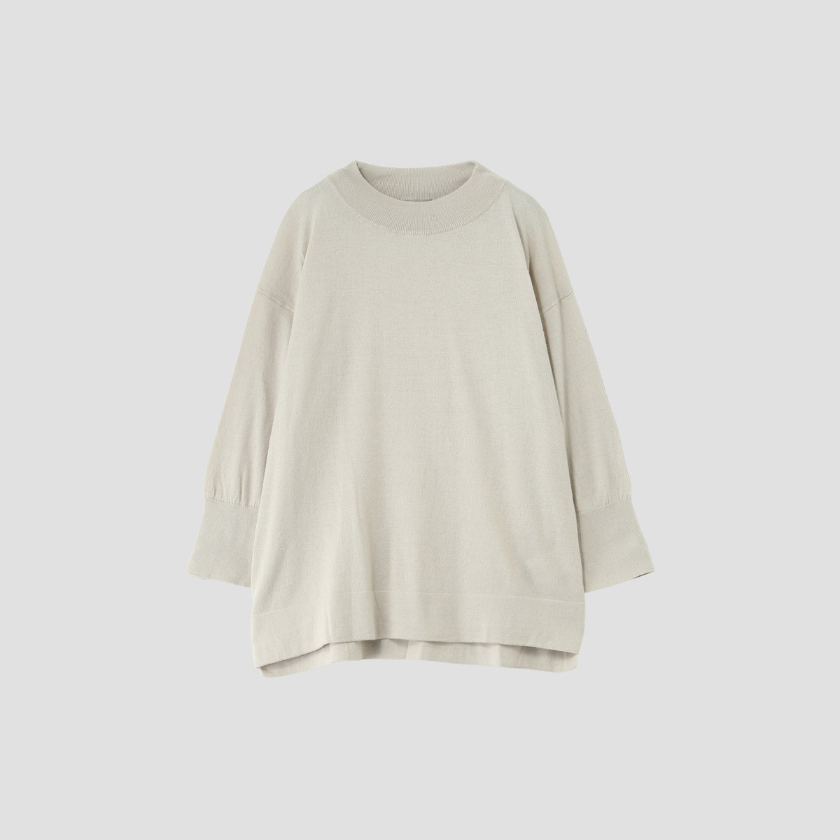 TWISTED COTTON SILK KNIT