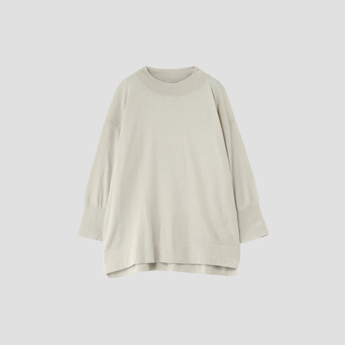 TWISTED COTTON SILK KNIT