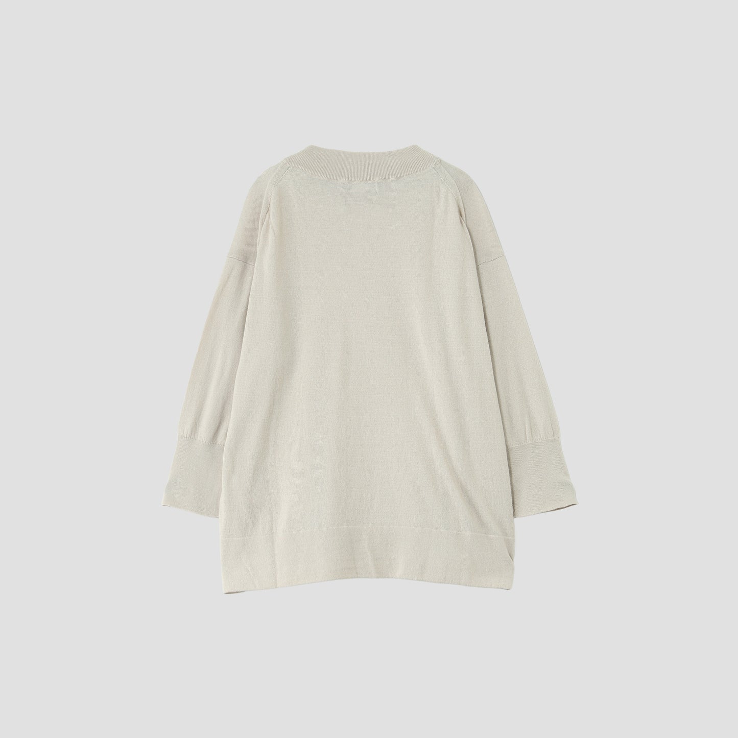 TWISTED COTTON SILK KNIT