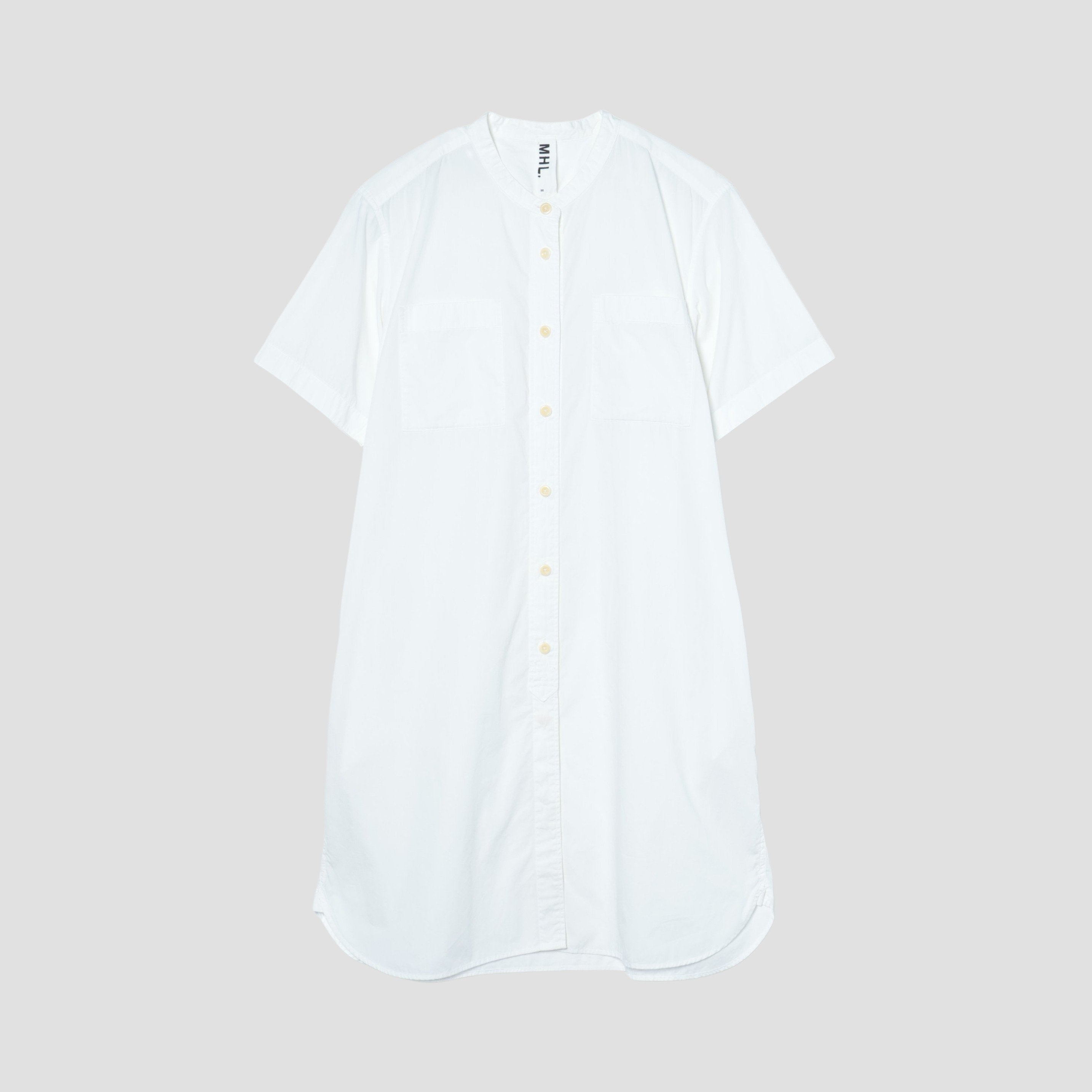 MHL.　20SS GARMENT DYE BASIC POPLIN ワンピース GARMENT DYE BASIC POPLIN - SELECT EYE COMPANY：セレクトアイ