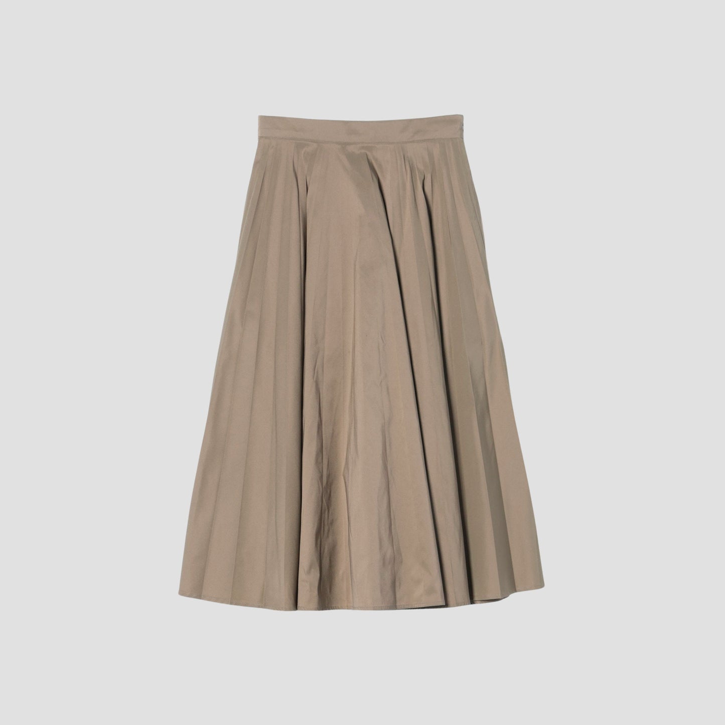 PLAIN WEAVE BLEND SKIRT