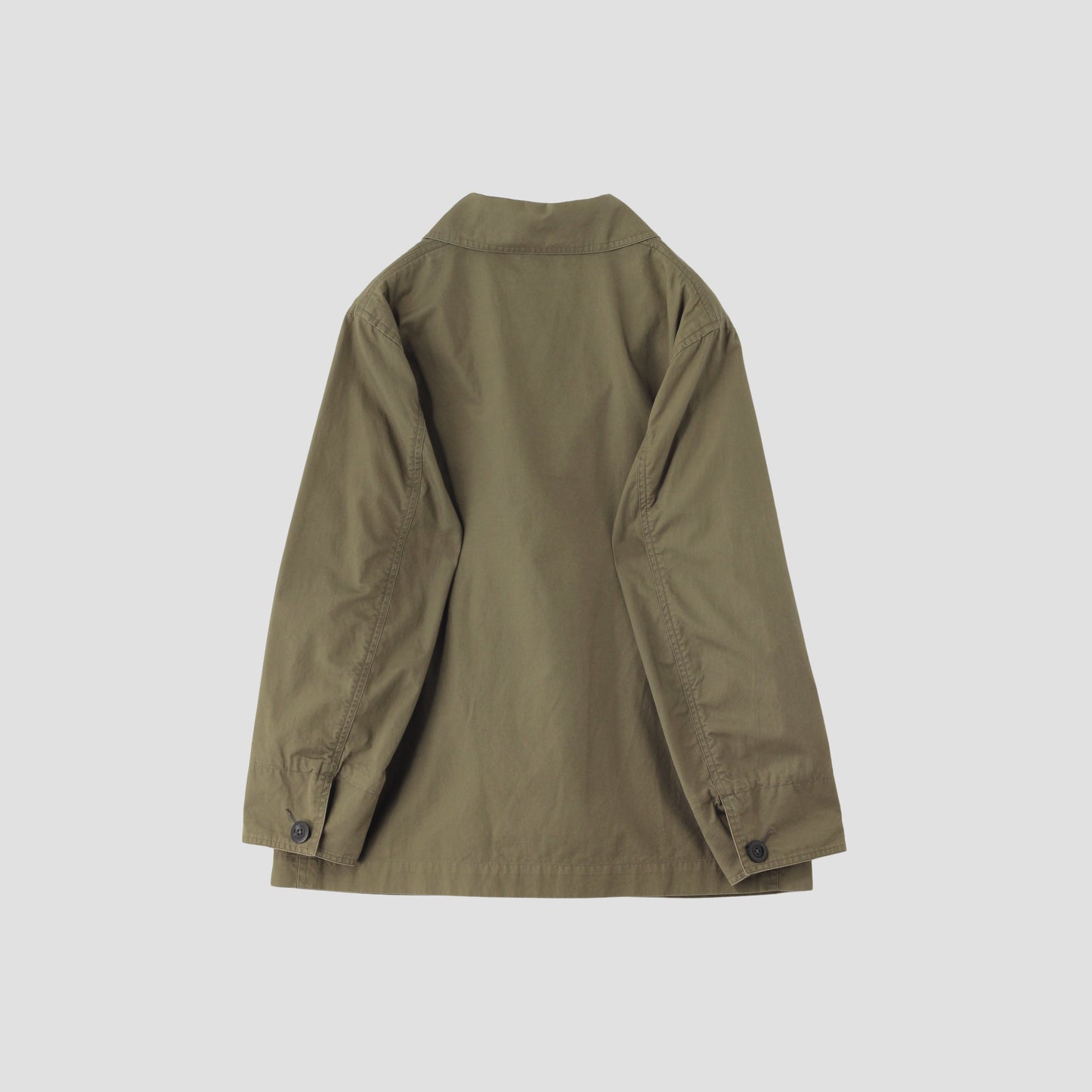 WASHED COTTON LINEN COAT
