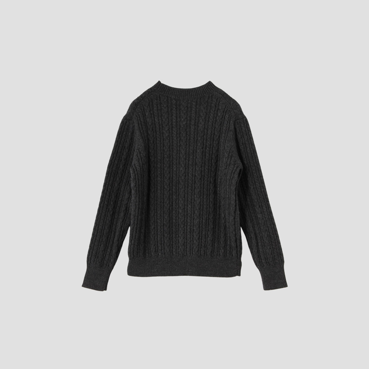 CABLE CREW NECK KNIT