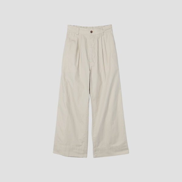 ORGANIC LIGHT COTTON TWILL TROUSERS